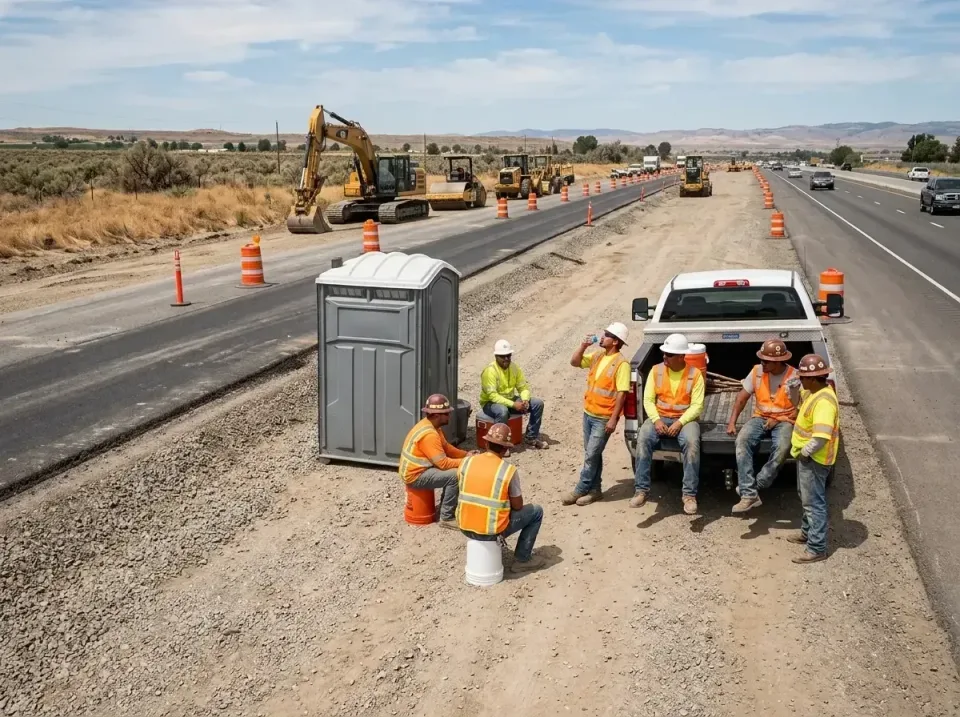 highway-road-construction-crew-007 — frequently asked questions, Porta Potty and Restroom Rentals in Chouteau, OK